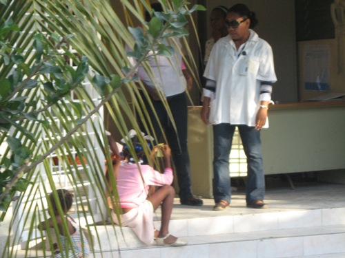 November 25, 2010: CTC, Cholera Treatment Center, GHESKIO Port-au-Prince, Haiti